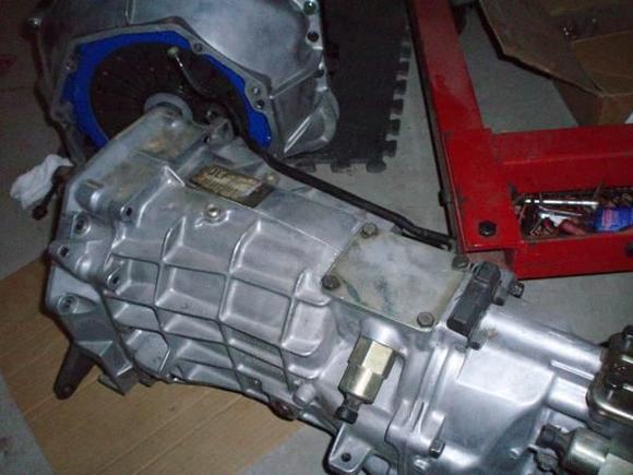 T56 ready to go get mated to the engine.