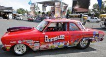 62 Chevy Nova Super Gas Drag car.