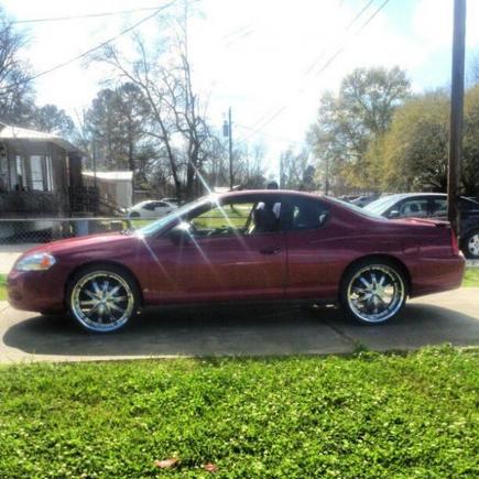 just put rims on my monte