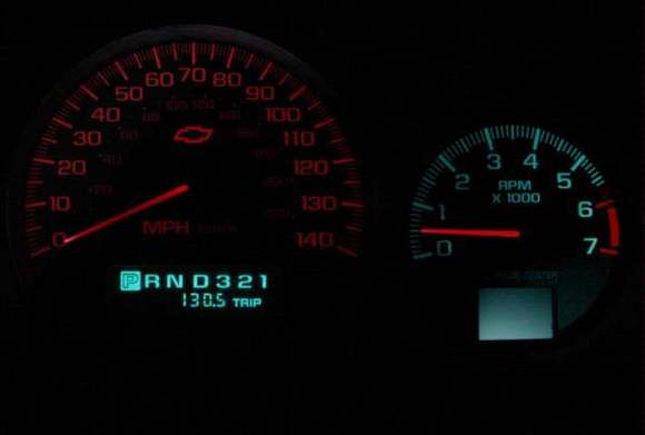 My personal Mod that cost a TOTAL of $10 dollars to change the colors of the speedo !