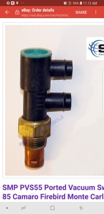 What hoses connect to this vaccum switch???