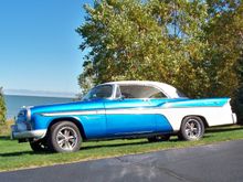 Tongue in cheek, we call it a DeS 'per'ota.  Sleeper? There are clues which are hard to see in the picture. Small Viper Snake head in the "arrow" on the front fenders and "10" in place on the 8 above the V on the rear fenders. The sound it makes says something is up!