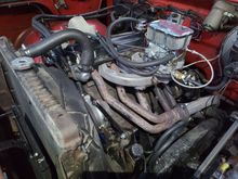 Webber 38/38 carb. Headers dual exhaust. Clifford intake. 