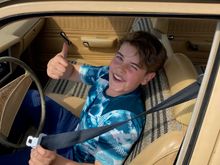 My son did a lot of the work with me, so we went to an empty parking lot and he got to hot rod it around.  It is fun to drive. We're building it together, I'll let him drive it quite a bit through his teen years.
