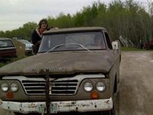 Bringing home the parts truck from the junkyard