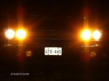 yellow fog lights