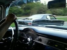 On Woodward (pic. from 55 Chevy)