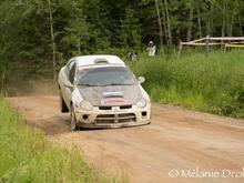 air time at Rallye Baie des Chaleurs 2015, photo courtesy of Melanie Drolet