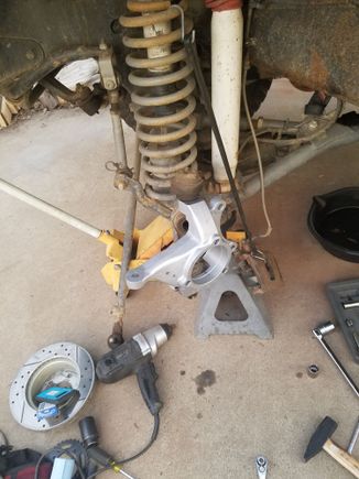 new knuckle installed