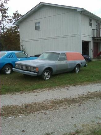 this is a 1980 aspen wagon i bought to make a sedan delivery all the hard work already done someone did a great job on the body work .