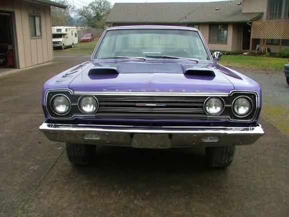 That is a whole lot of Plum Crazy!  How do you like it on this Year?