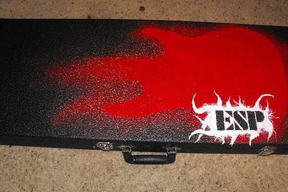 You gotta have a custom case to go with a custom guitar.