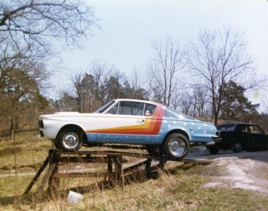 Barracudan 1982
Was running with a 360, 450hp,727, 83/4, 5.13 gear