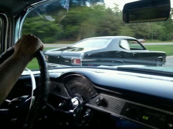 On Woodward (pic. from 55 Chevy)