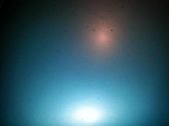 paint after being clay bared (notice the spots?) step 1