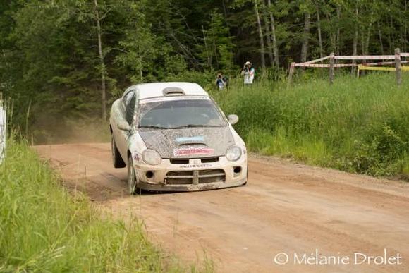 air time at Rallye Baie des Chaleurs 2015, photo courtesy of Melanie Drolet
