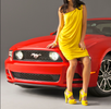 2013 Mustang With Dalena Henriques