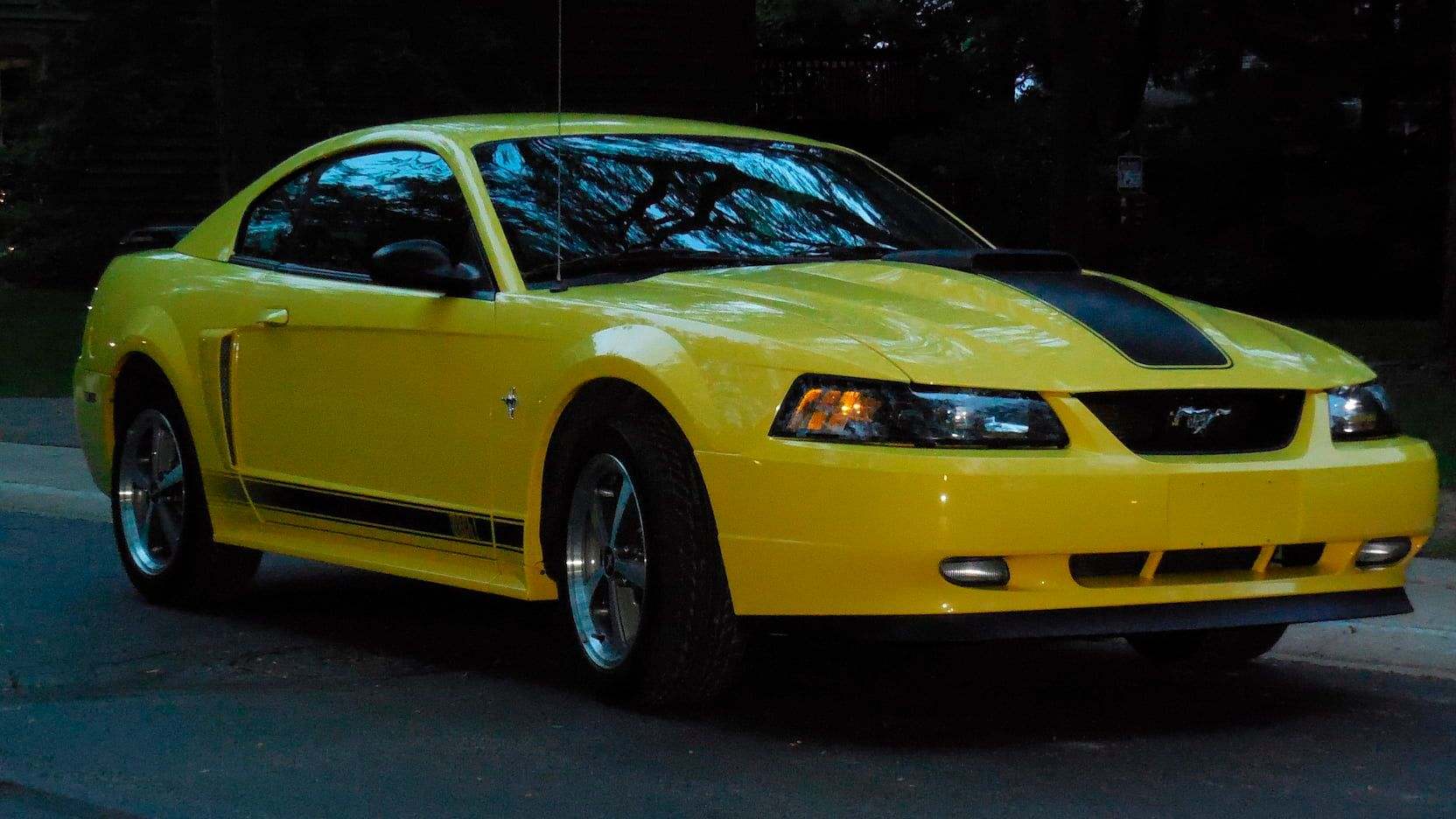 2003 Ford Mustang - 2003 mustang mach 1 (23k orig miles) - New - VIN 1fafp42r93f340814 - 8 cyl - Manual - Coupe - Yellow - Elgin, IL 60123, United States