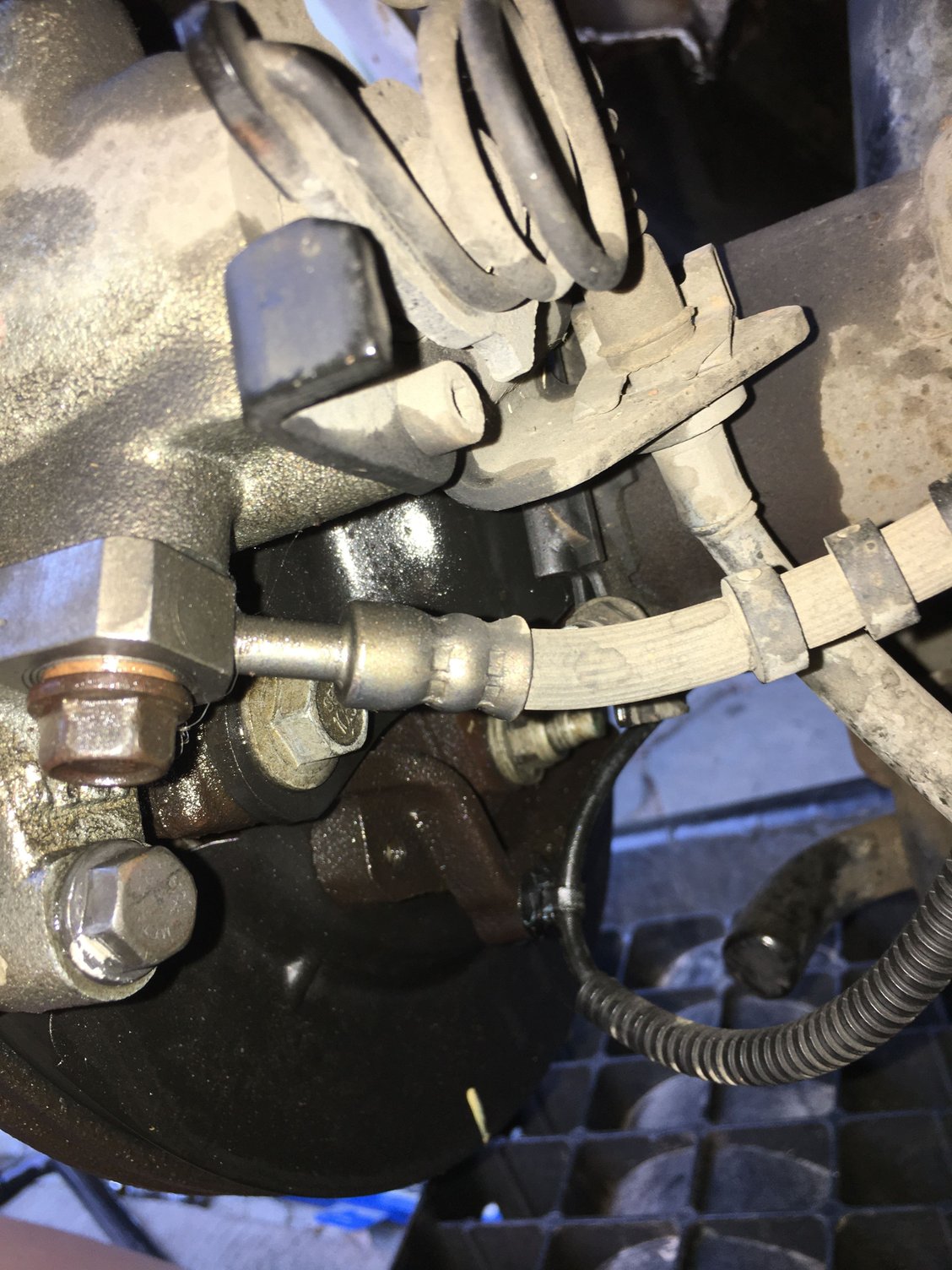 Rear Passenger Serious Brake Leak