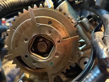 Right cam phaser position 