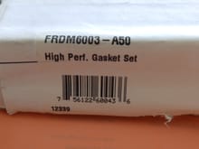 I ordered this gasket set from Amazon, and nothing on the box or in it says it actually is a Ford part.  Thus I don't know if it is counterfeit or not.