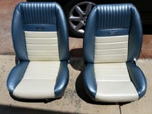 New front seats taking in some sun.