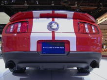 2010 Ford Mustang Shelby GT500 Rear Square Low