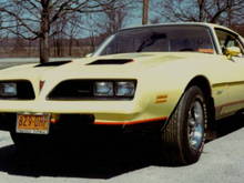 1978 Firebird Formula.   I sold my 73 Mach 1 and bought this car in December of 1977.   It didn't have the performance of the Mach 1, but it was a lot easier to see &quot;out&quot; of than the Mach 1.   My two mistakes were getting white vinyl seats (what was I thinking) and the 350 engine instead of the 400 (big mistake).