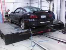 old dyno day, awd mustang dyno

old numbers --&gt;245/275
New numbers --&gt;306.x/298.x