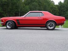 1970 coupe with GRABBER STRIPES
