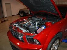 Vortech V3   Charge Cooler Installed - 475hp 409ft-lbs Torque to the rear wheels - Brenspeed