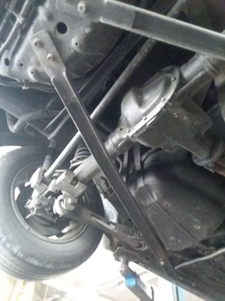 Driver side brace