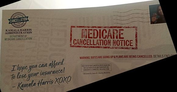 junk mail from the "Make America Great Again" PAC ... nothing normal like  "Trump will do this for you: _____"