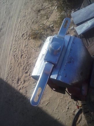 Backup cam. Mexican chromed