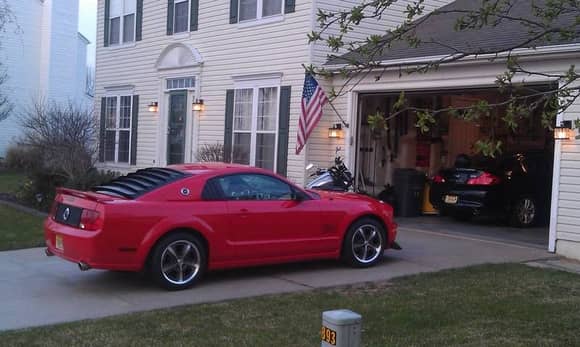 My 2005 Mustang Gt...trying for a retro look