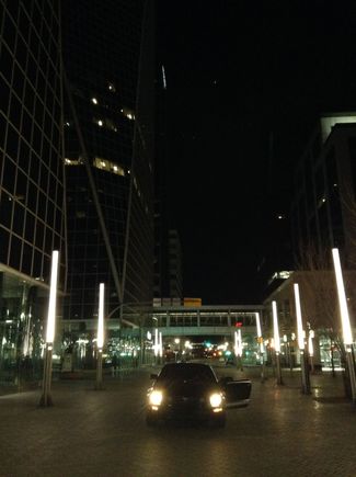 pic of my car downtown