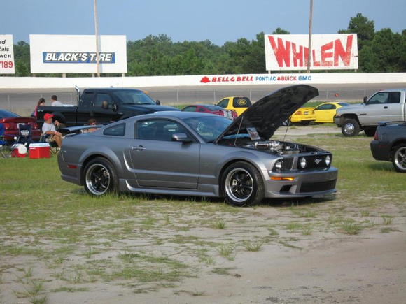 Parked at Myrtle Beach Speed Way at Mustang Week 08