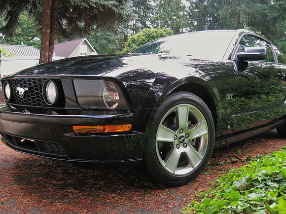 2007 GT stick shift - she was new, w/o even the front license plate &amp; with the stock 18&quot; fan blade wheels.