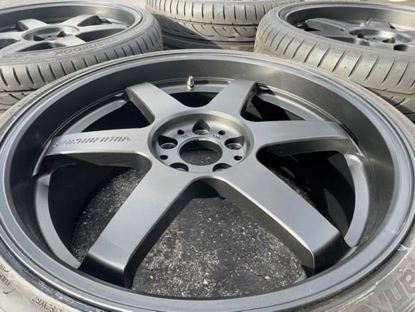 Wheels and Tires/Axles - Volk TE37s for sale fits S550 and newer Mustang staggered fitment Brand new VentusV12 - Used - All Years  All Models - Rockville, MD 20850, United States