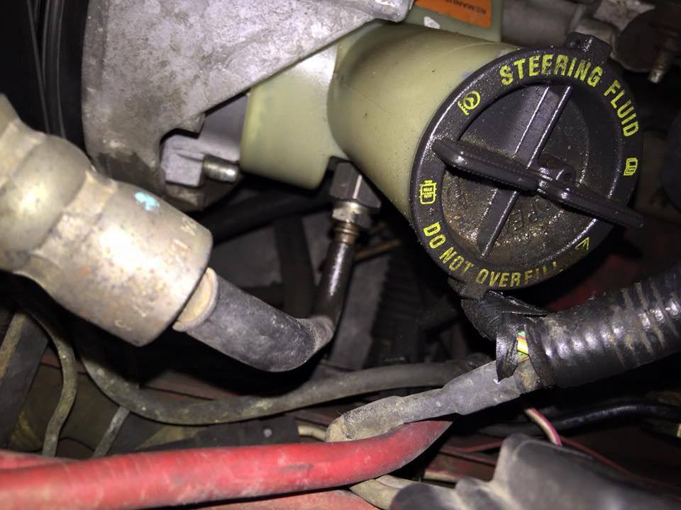 Oil and steering fluid leaks