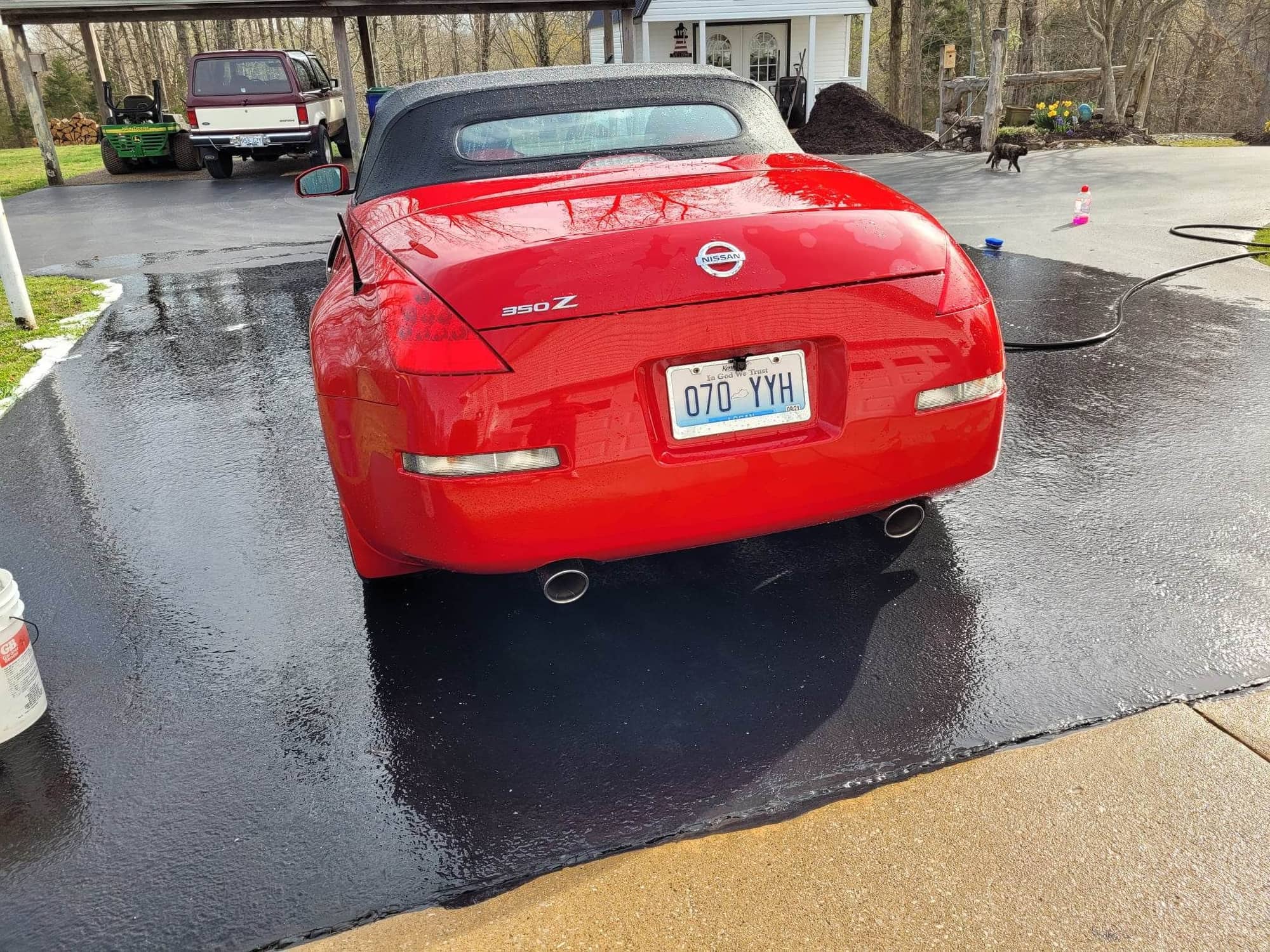 2007 Nissan 350Z - 2007 350z convertible roadster - Used - VIN JNB1B236A17M65387 - 52,000 Miles - 6 cyl - 2WD - Automatic - Convertible - Red - Russellville, KY 42276, United States