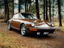 My '77 Porsche 911S in '85.