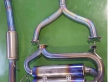 Powerhouse Amuse R1 Titan Exhaust w/ R1 Titan Y-pipe