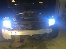 New headlights installed