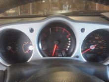 Speedhut Tachometer installed in the stock location.