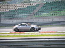 Getting serious with my Z on Sepang International Circuit...picking up data for improvements parts