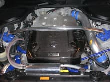 Greddy Twin TUrbo Setup with Gallary Dress Up pieces added to engine bay