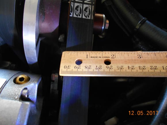 Blower belt is approx. 1 1/8" wide; 8 rib Gates k080220   8pk562.