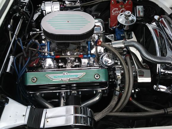 T-bird engine bay