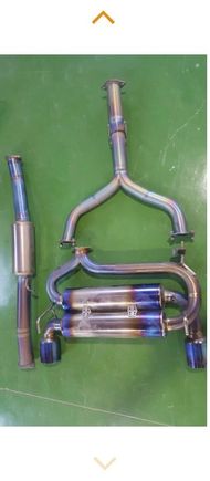 Powerhouse Amuse R1 Titan Exhaust w/ R1 Titan Y-pipe